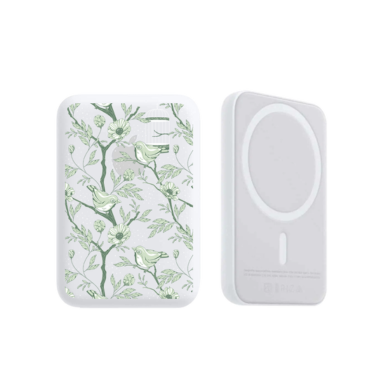 Magnetic Wireless Powerbank - Lovebird Monochrome 4.0