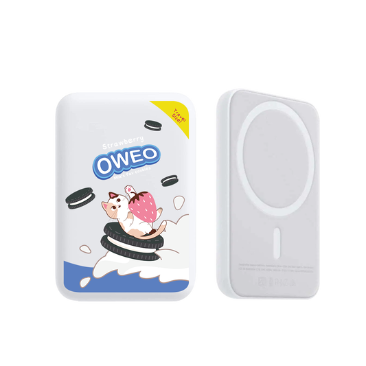 Magnetic Wireless Powerbank - Oweo Cat