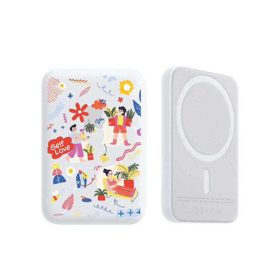 Magnetic Wireless Powerbank - Self Love Sticker Pack 1.0