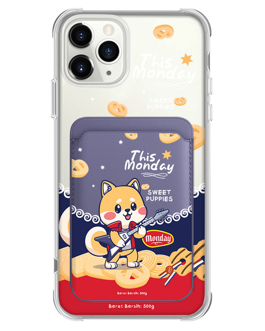 iPhone Magnetic Wallet Case - Monday