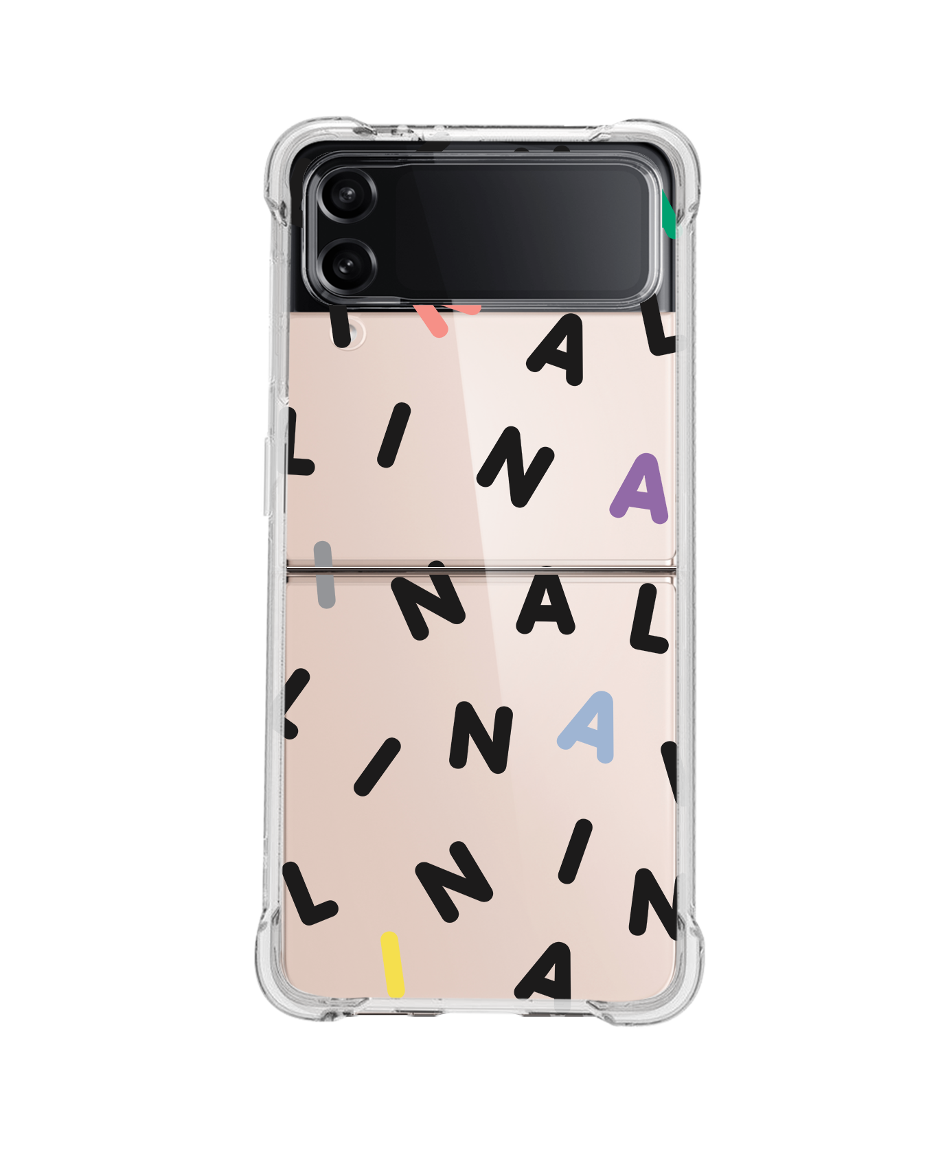 Android Flip / Fold Rearguard Hybrid - Monogram 2.0 Black