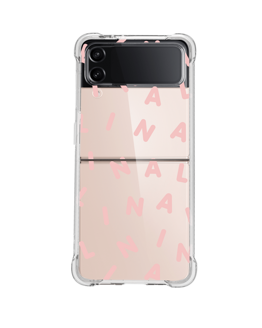 Android Flip / Fold Rearguard Hybrid - Monogram 2.0 Rosewater