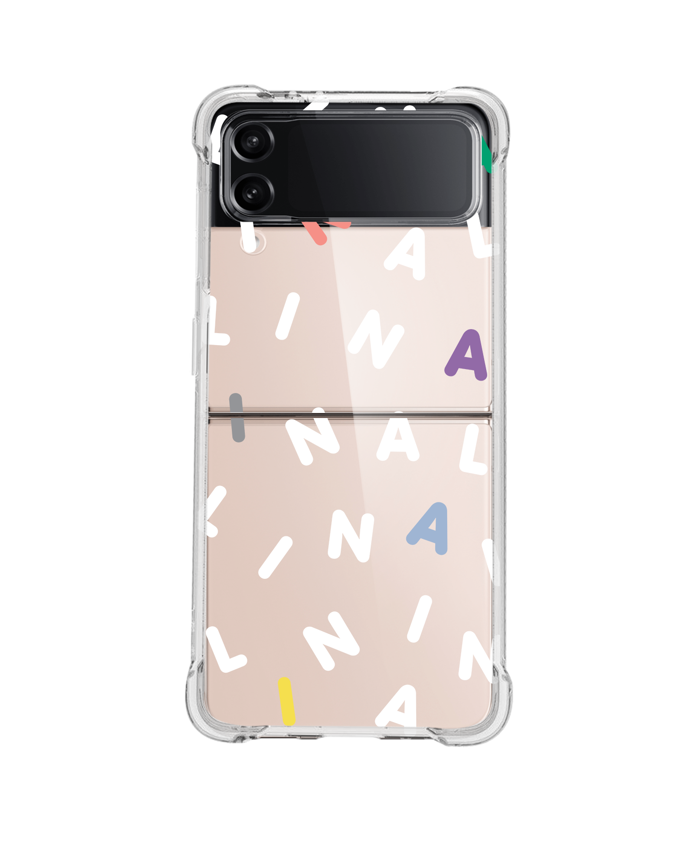 Android Flip / Fold Rearguard Hybrid - Monogram 2.0 White