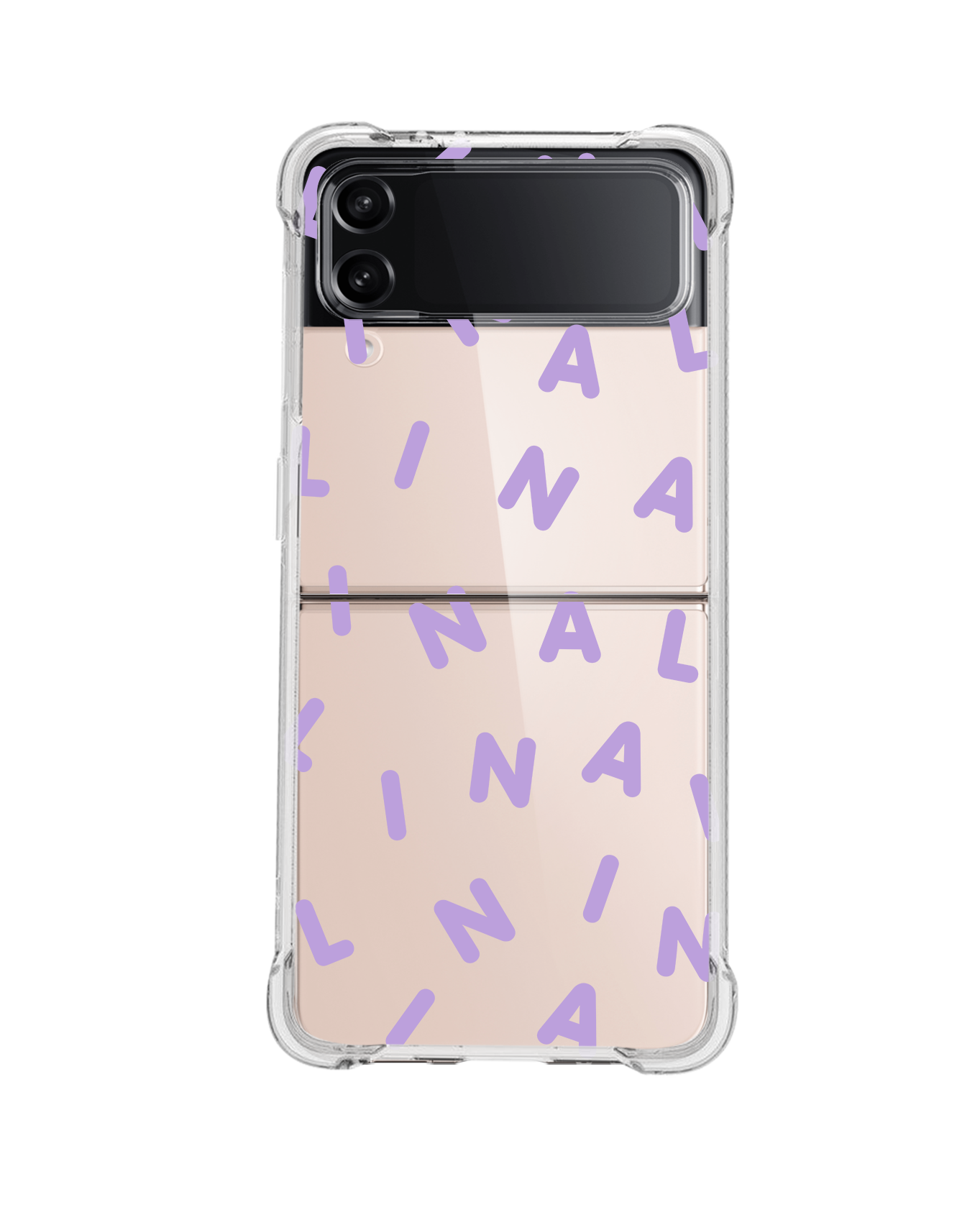 Android Flip / Fold Rearguard Hybrid - Monogram 2.0 Lilac