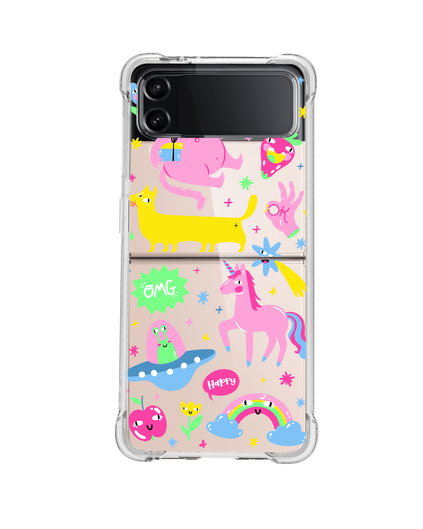 Android Flip / Fold Rearguard Hybrid - Monster Say Good Mood