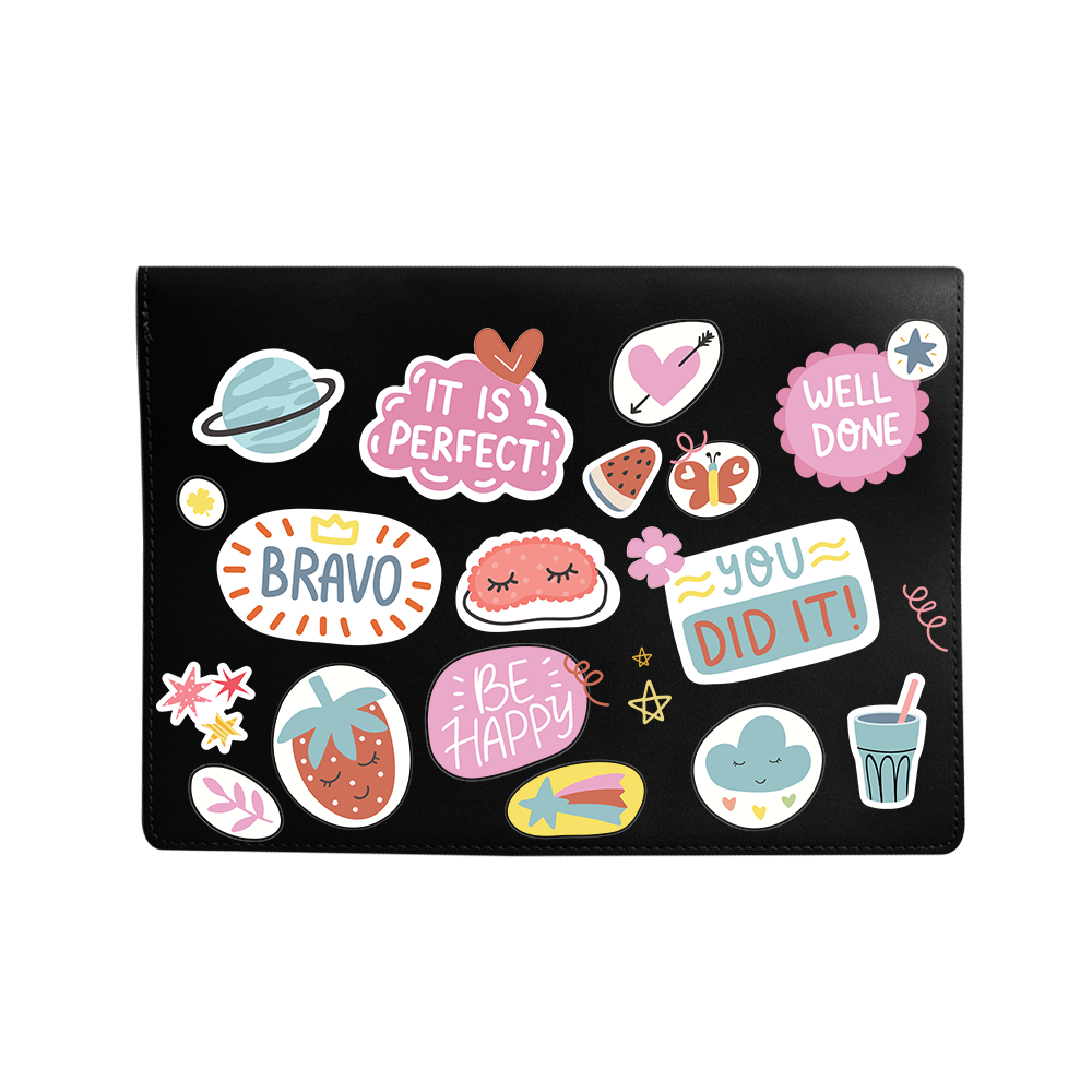 Vegan Leather Sleeve - Motivation 1.0