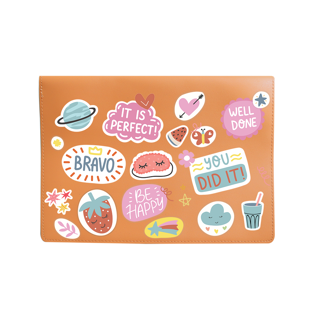 Vegan Leather Sleeve - Motivation 1.0