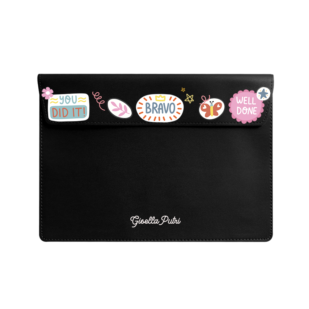 Vegan Leather Sleeve - Motivation 1.0