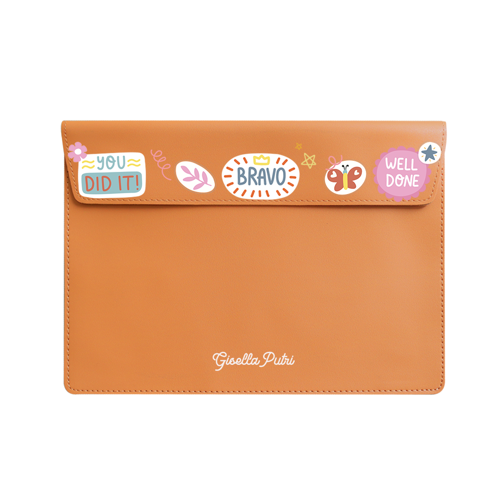 Vegan Leather Sleeve - Motivation 1.0