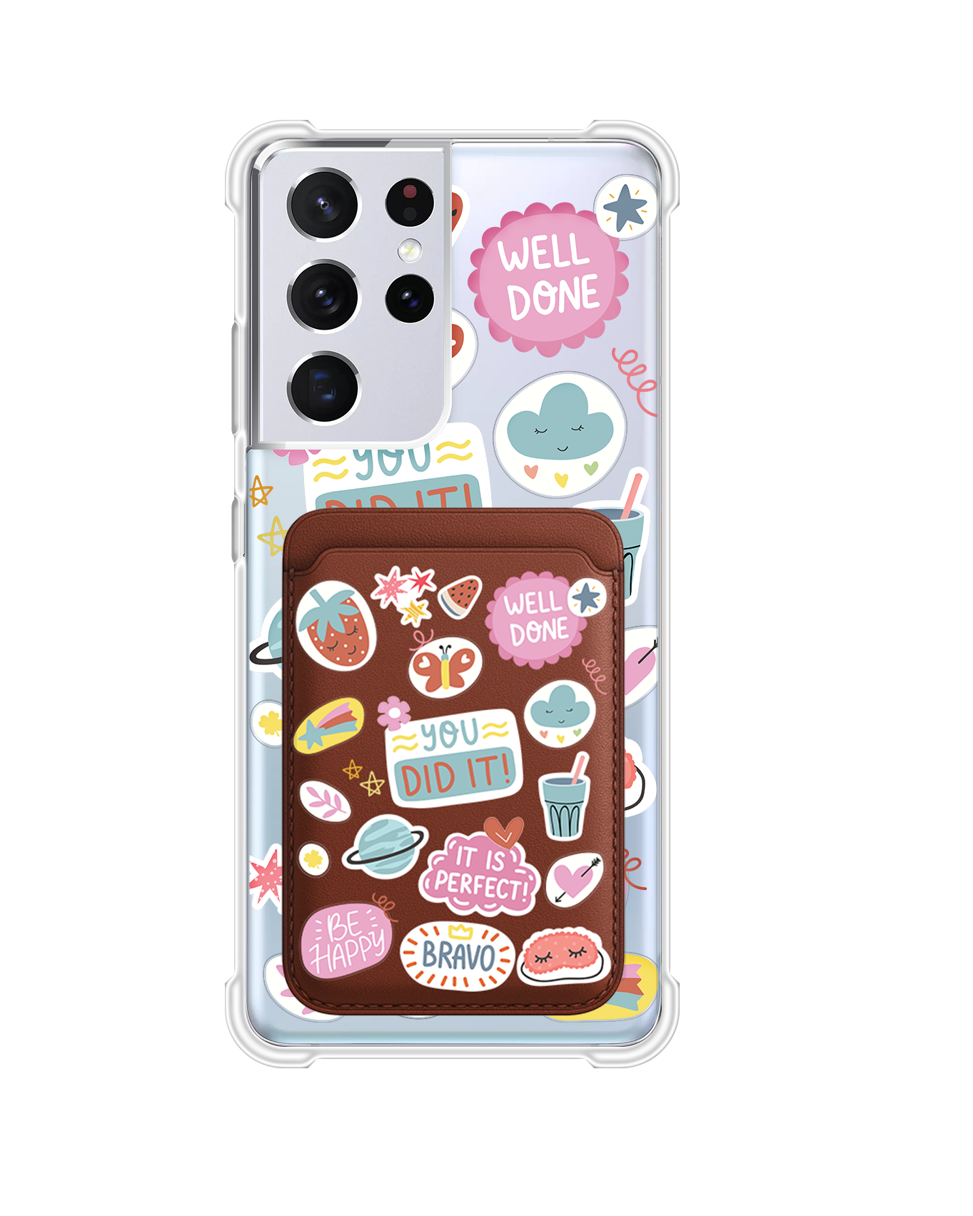 Android Magnetic Wallet Case - Motivation 1.0