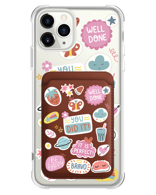 iPhone Magnetic Wallet Case - Motivation 1.0