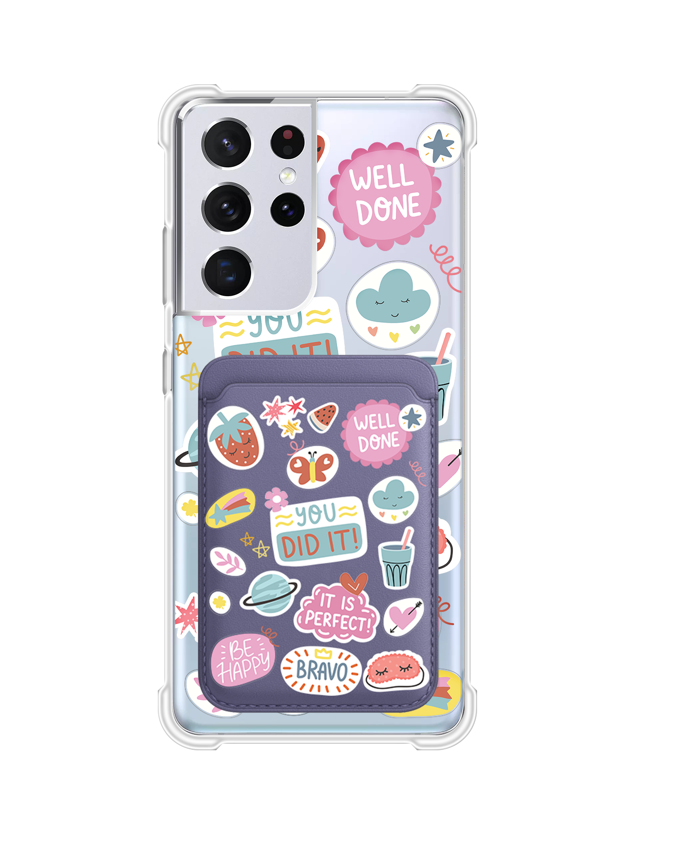 Android Magnetic Wallet Case - Motivation 1.0