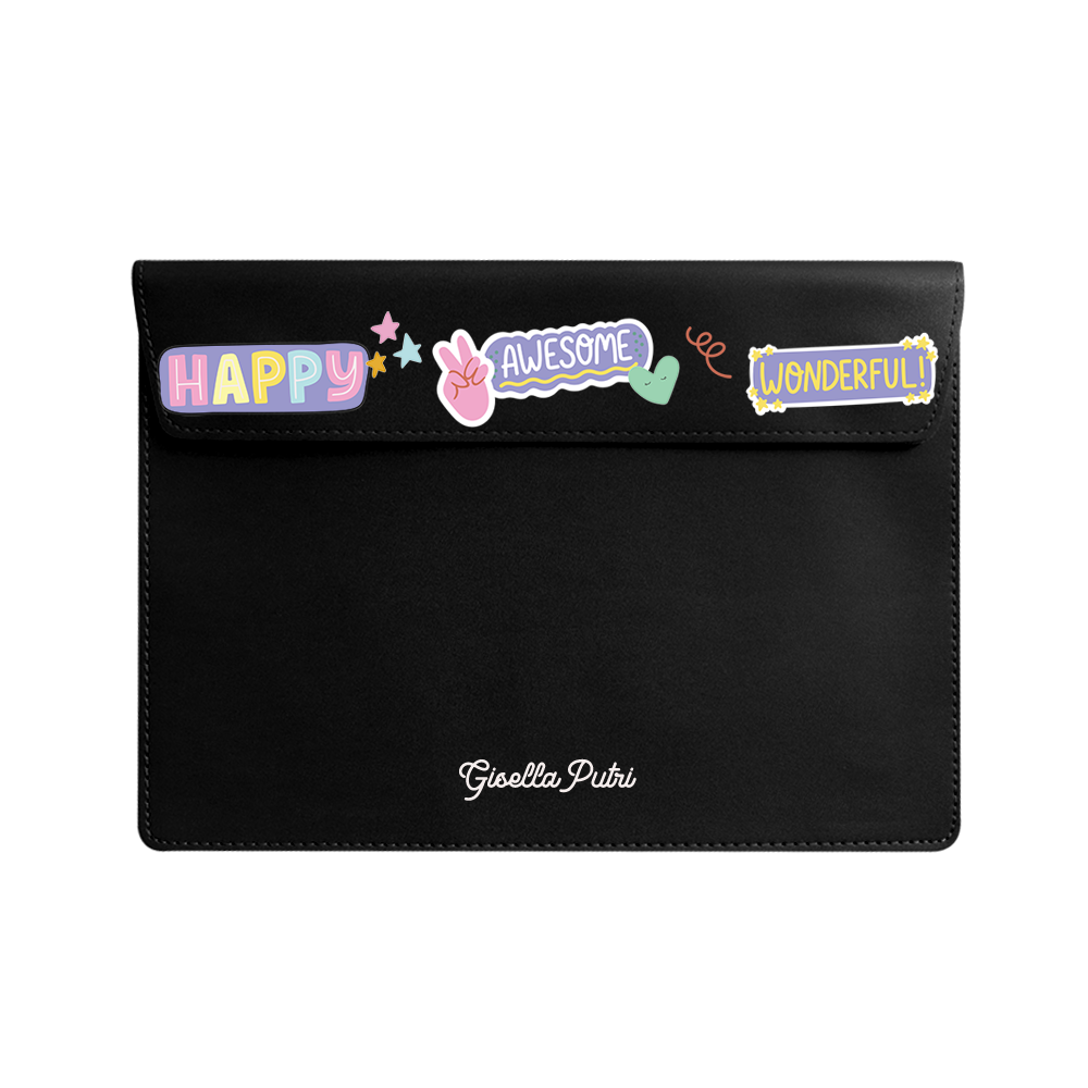 Vegan Leather Sleeve - Motivation 2.0