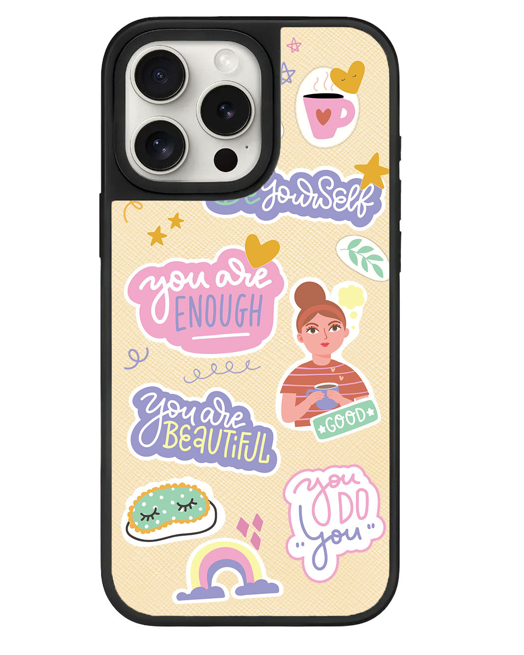 iPhone Leather Grip - Be Yourself