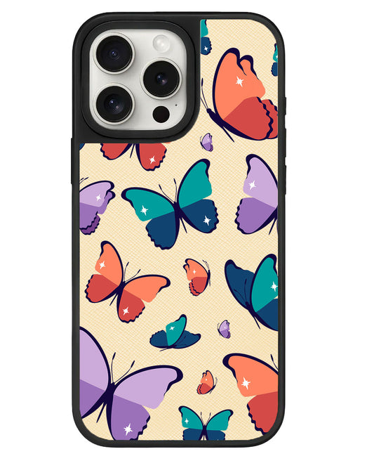 iPhone Leather Grip - Butterfly