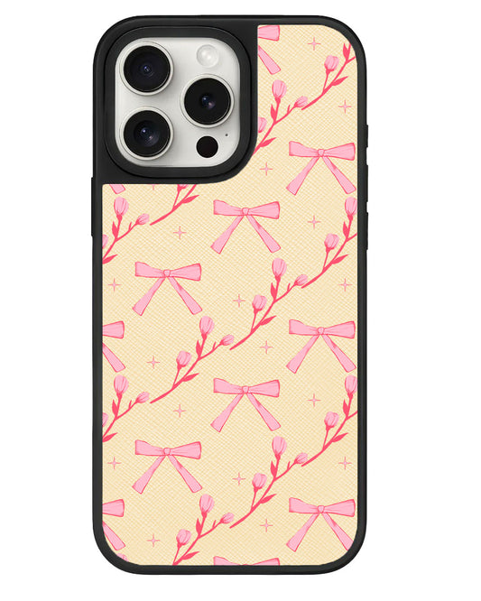 iPhone Leather Grip - Coquette Floral