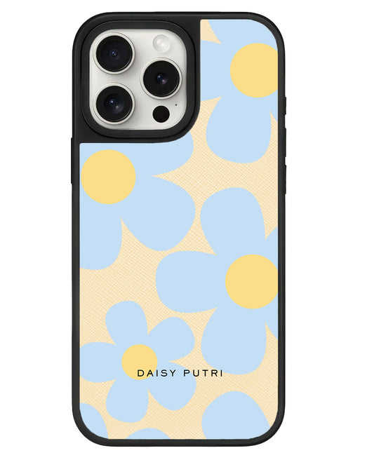 iPhone Leather Grip - Daisy Garland