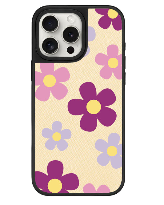 iPhone Leather Grip - Daisy Paradise