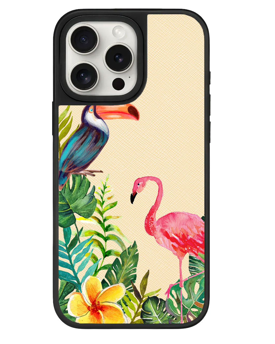 iPhone Leather Grip - Tropical