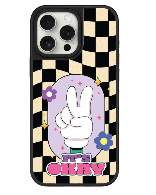 iPhone Leather Grip - It's OK