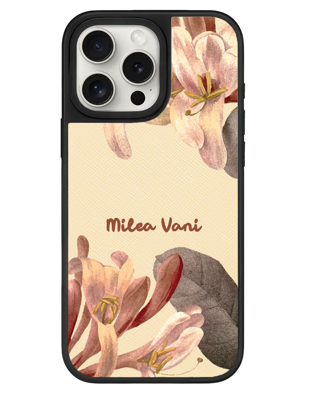 iPhone Leather Grip - June Honeysuckle
