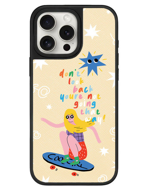 iPhone Leather Grip - Keep Moving