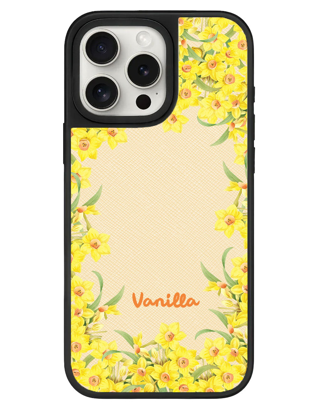iPhone Leather Grip - March Daffodils