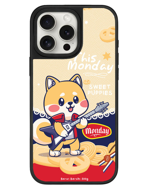 iPhone Leather Grip - Monday