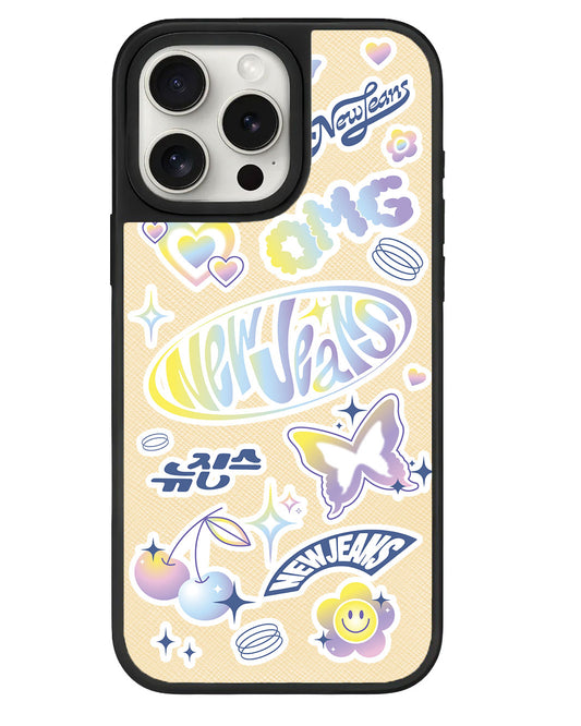 iPhone Leather Grip - New Jeans OMG 1.0