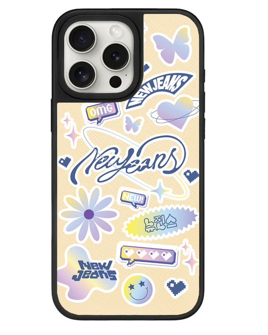 iPhone Leather Grip - New Jeans OMG 2.0