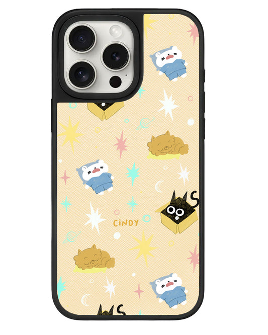 iPhone Leather Grip - Nightover