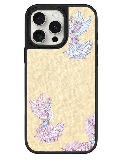 iPhone Leather Grip - Peacock 1.0