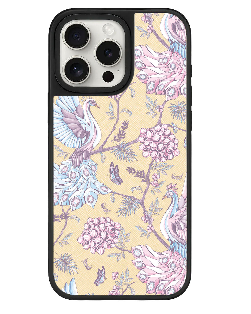 iPhone Leather Grip - Peacock 2.0