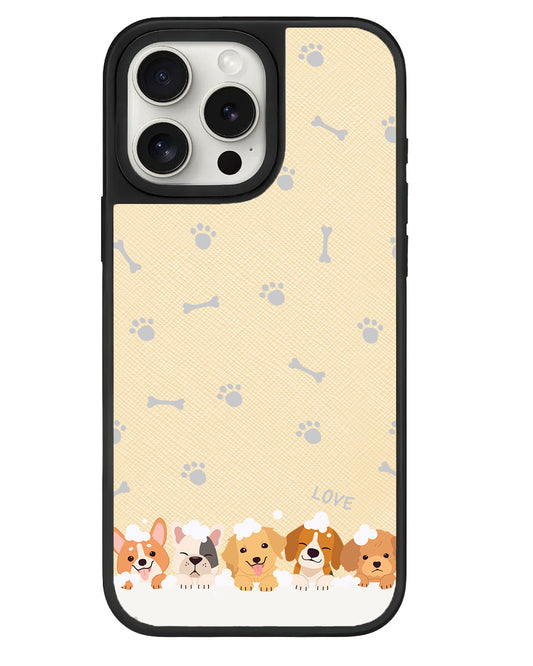iPhone Leather Grip - Ruff Family 2.0