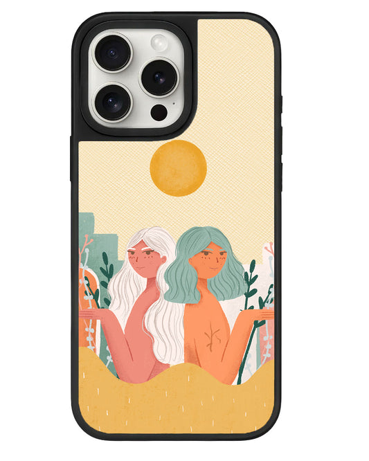 iPhone Leather Grip - We're Beautiful