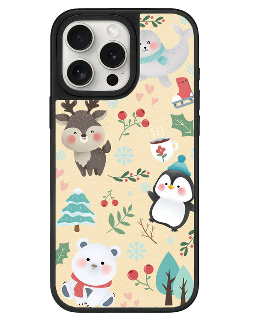 iPhone Leather Grip - Winter