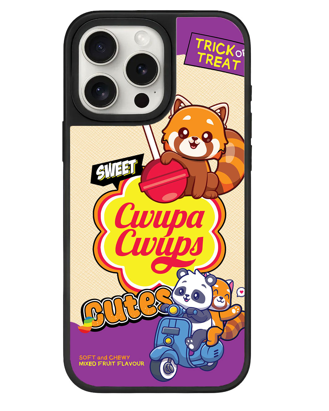 iPhone Leather Grip - Cwupa Cwups
