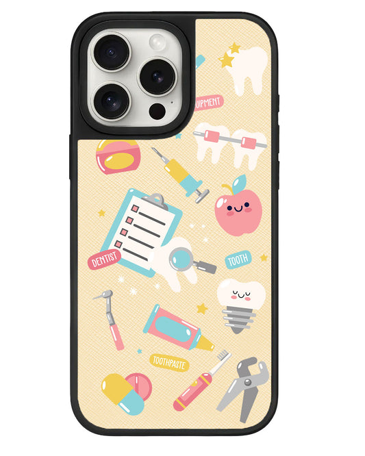 iPhone Leather Grip - Dentist