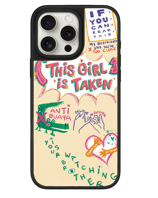 iPhone Leather Grip - Pelakor Proof (For Her)