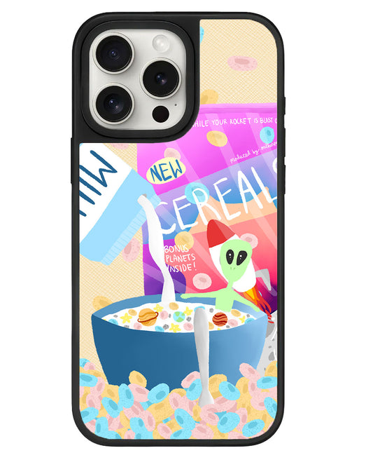 iPhone Leather Grip - Cerealiens