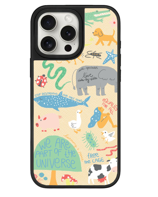 iPhone Leather Grip - Equality