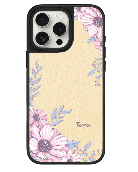 iPhone Leather Grip - Pink Blossom