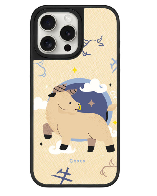 iPhone Leather Grip - Ox (Shio / Chinese Zodiac)