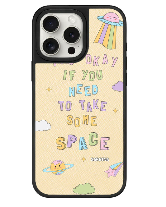 iPhone Leather Grip - Space