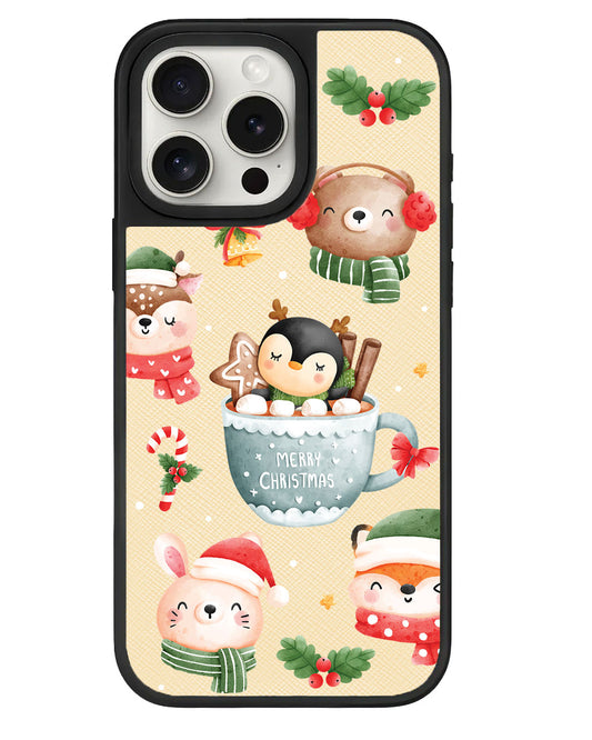 iPhone Leather Grip - Storybook Christmas 2.0