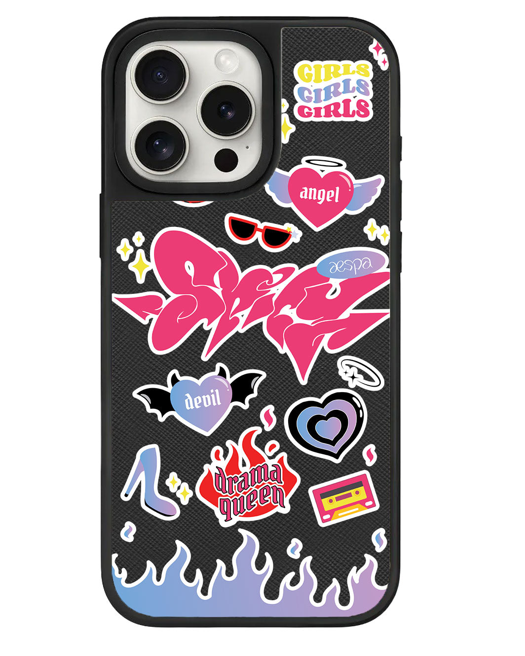 iPhone Leather Grip - Aespa Spicy