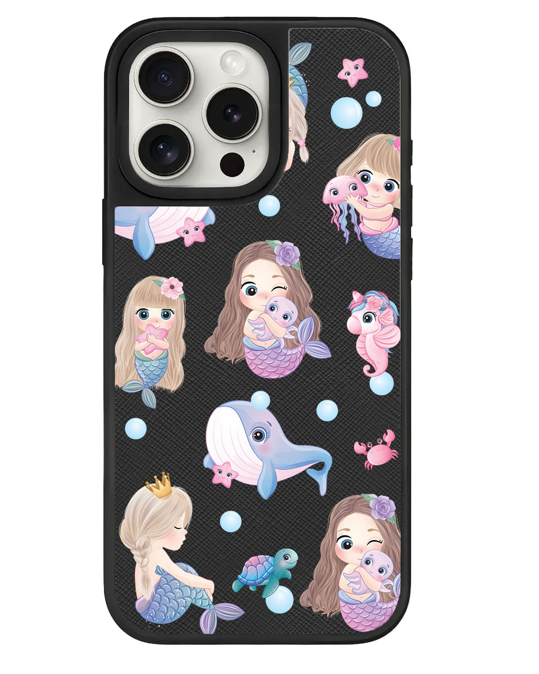 iPhone Leather Grip - Little Mermaid