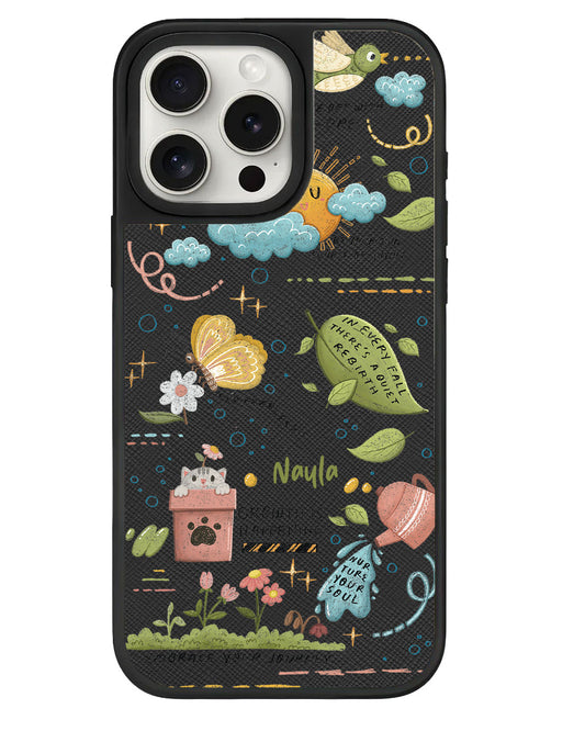 iPhone Leather Grip - Growth