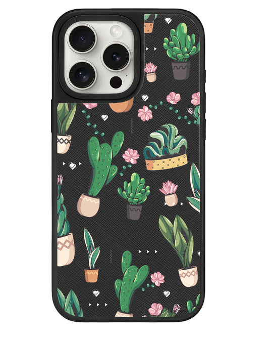 iPhone Leather Grip - Cactus 3.0
