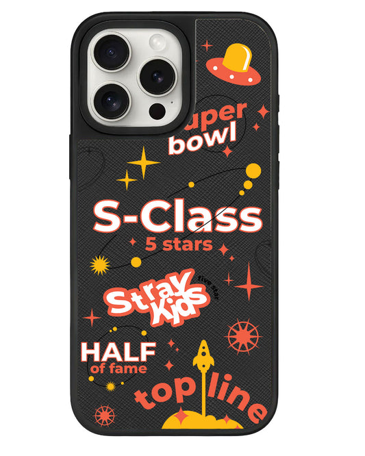 iPhone Leather Grip - Straykids 5 Stars